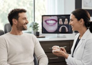 Ortodoncia con implantes, coronas o carillas